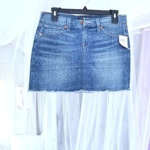 Lucky Brand Denim Mini Skirt
